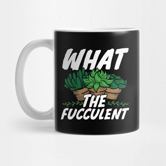 What the fucculent cactus Gardening Gift by savariya